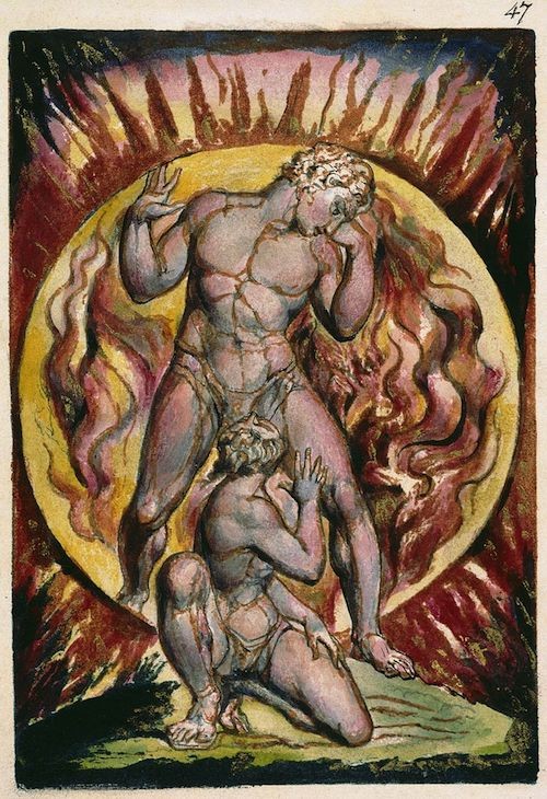 William Blake, Milton: A Poem, plate 47, 1804-1811