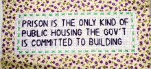 prison is the only kind of public housing the government is committed to building