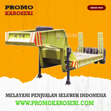 a picture of a trailer with the website www.promokaroseri.com on the bottom