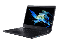 an acer laptop with a picture of a splash of water on the screen