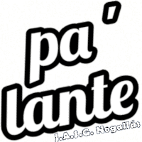 a black and white logo that says pa tante on it