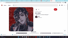 a screenshot of hua cheng 's pinterest page