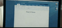 a computer screen is open to a page that says " desper a memoir "