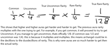 a math problem shows that higher and higher auras are harder and harder to get