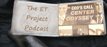 a book that says the et project podcast on it