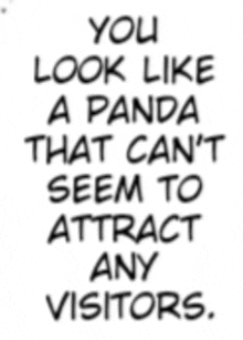 a panda that can 't seem to attract any visitors