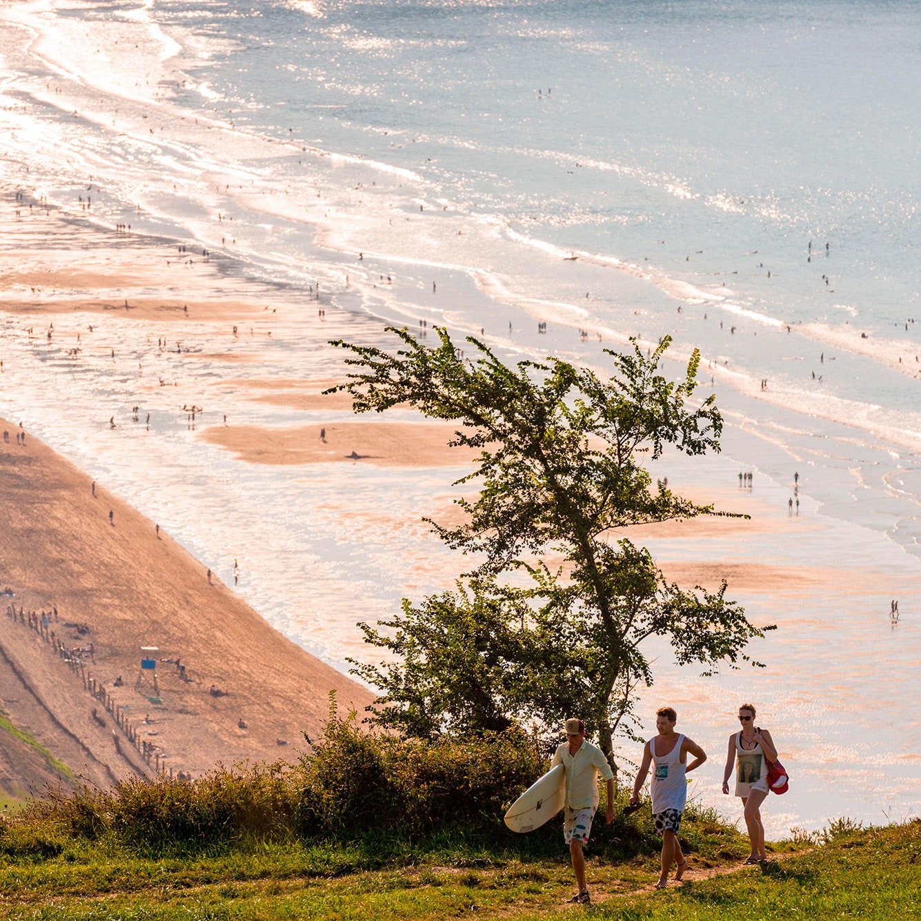 La playa de Zarautz, votada la mejor playa de España en 2024