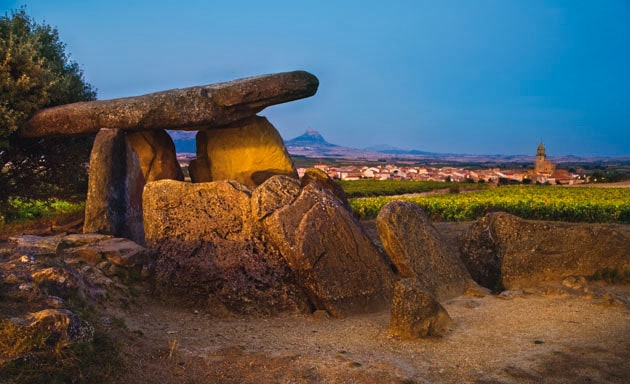 Dolmen de la hechicería en Álava