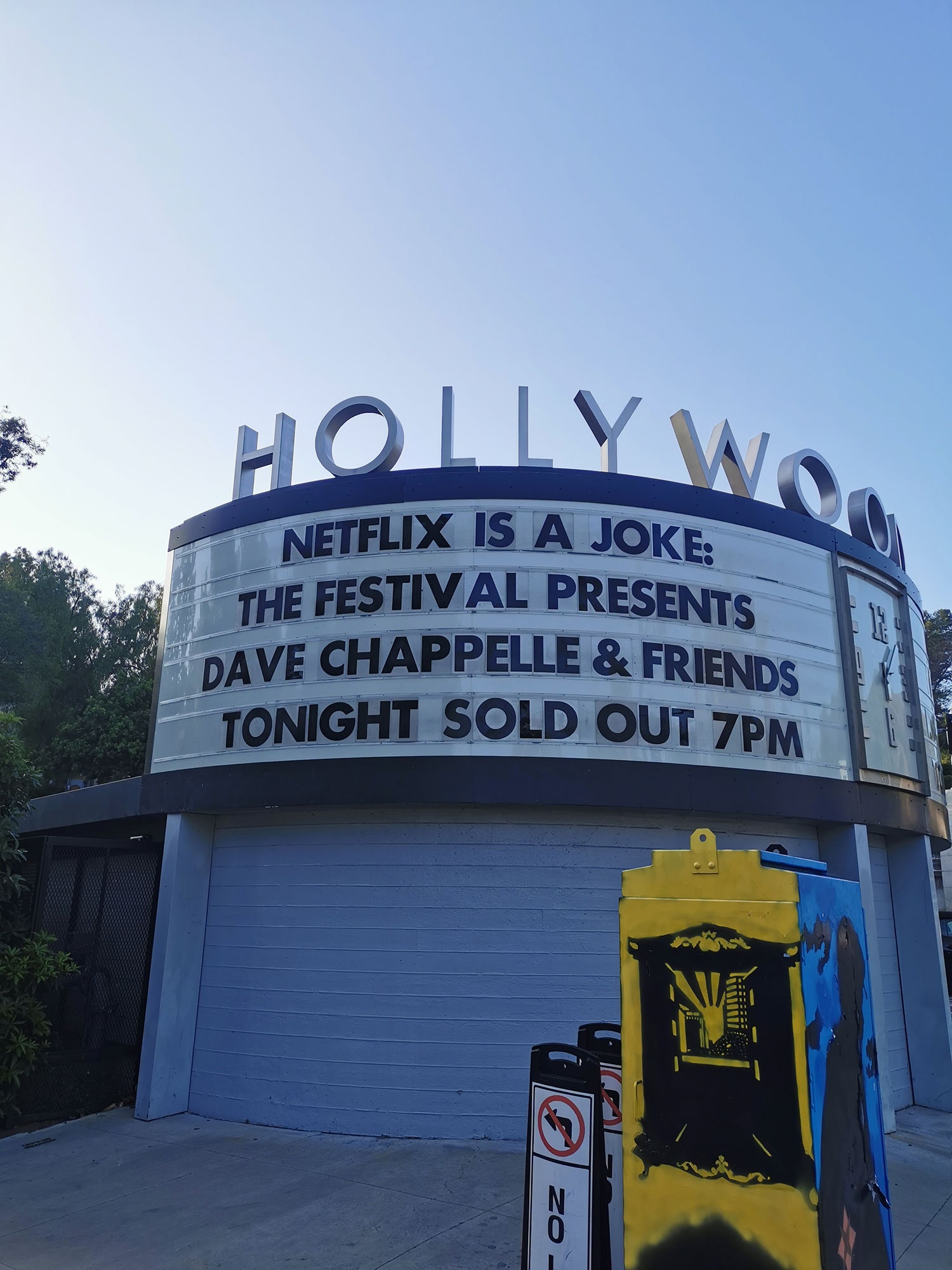 Show de Dave Chappelle en Los Ángeles