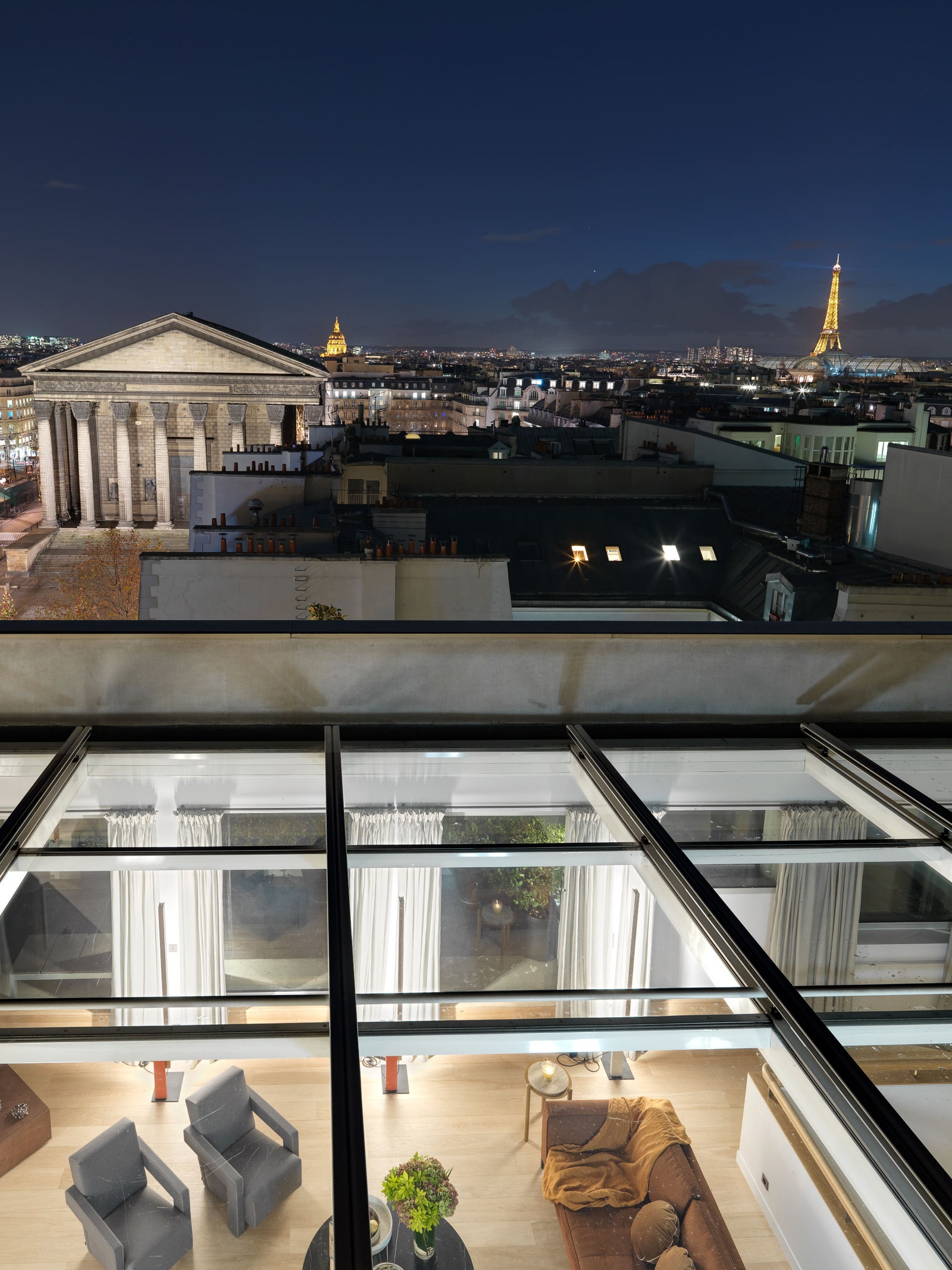 Hôtel de Pourtalès París vistas