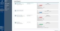 Screenshot of The full-customizable Lead Report keeps you updated on every opportunity in your pipeline.