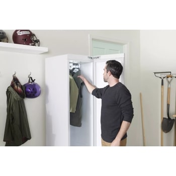 LG Styler® Smart wi-fi Enabled Steam Closet with TrueSteam® Technology and Exclusive Moving Hangers