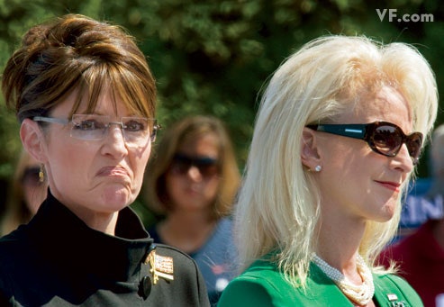 Sarah Palin and Cindy McCain.