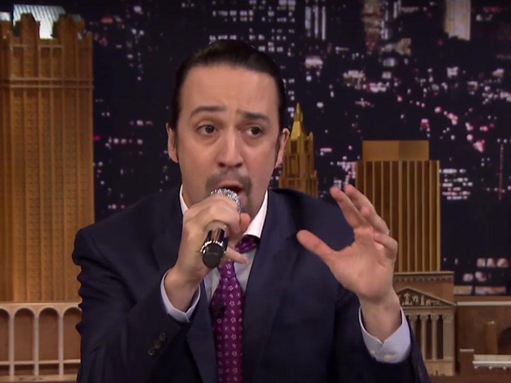 Watch Hamilton’s Lin-Manuel Miranda Freestyle Rap About Darth Vader