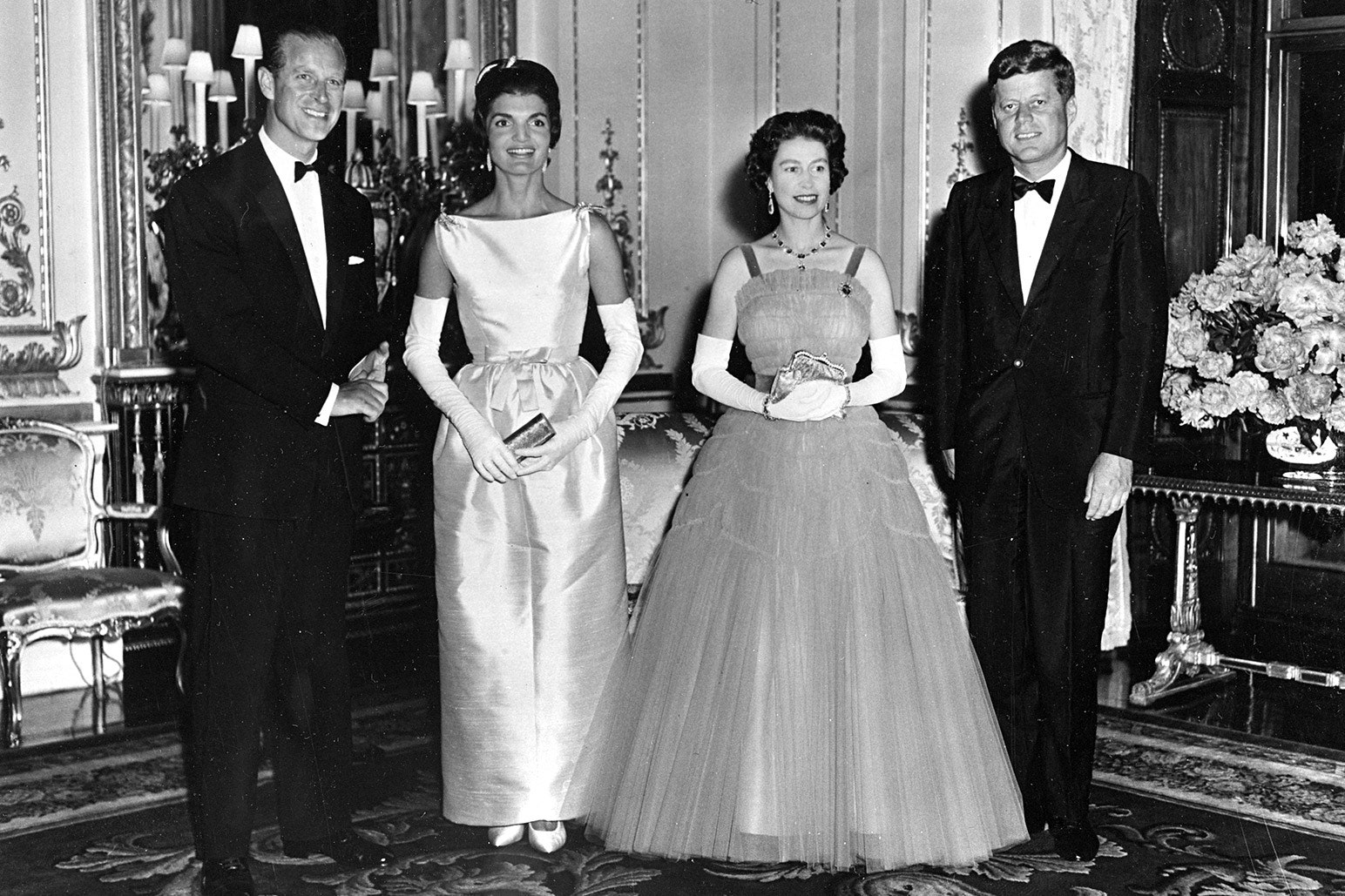 Image may contain Jacqueline Kennedy Onassis Clothing Apparel John F. Kennedy Human Person Robe and Gown