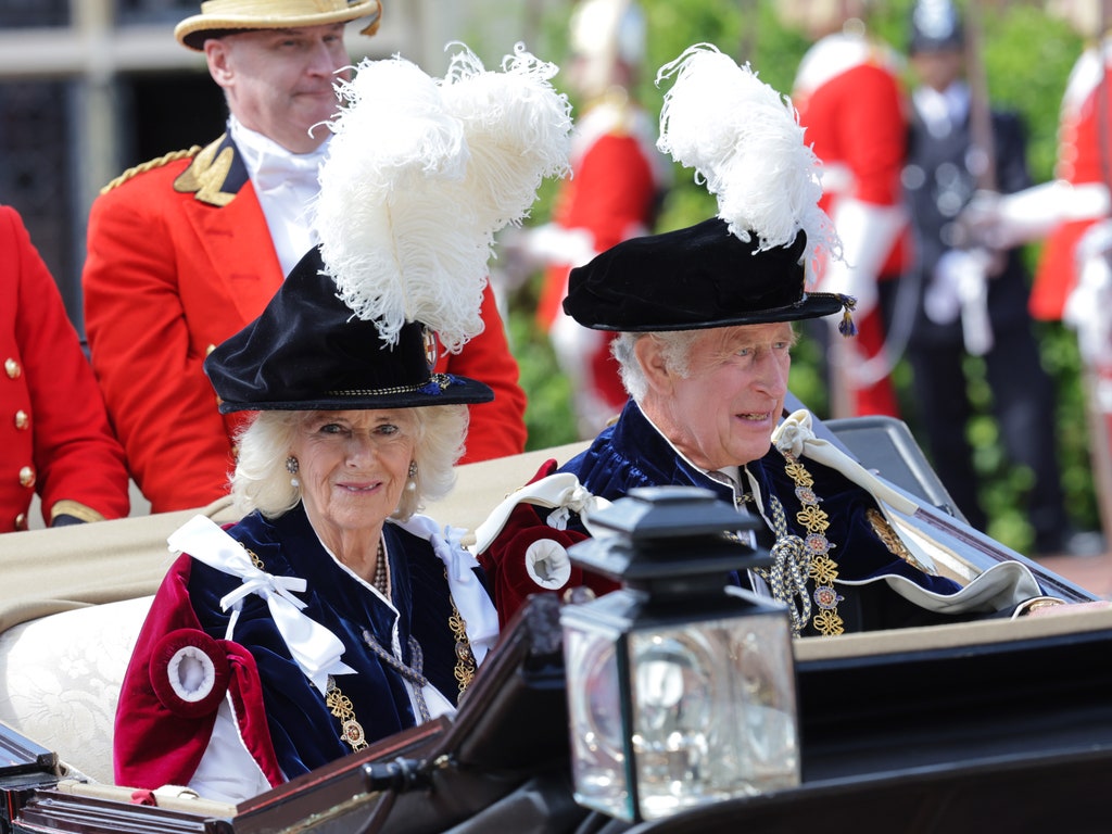 British Royal Family Rolls Out For Garter Day at Windsor Castle