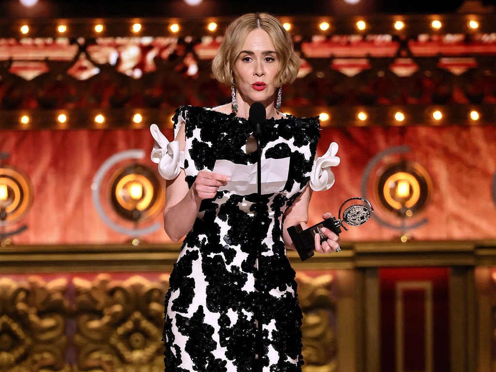 EGOT Watch: Angelina Jolie, Jeremy Strong, and Sarah Paulson Are Halfway There
