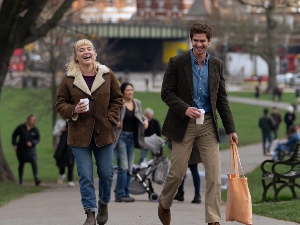 See Andrew Garfield and Florence Pugh Fall in Love in We Live in Time Trailer
