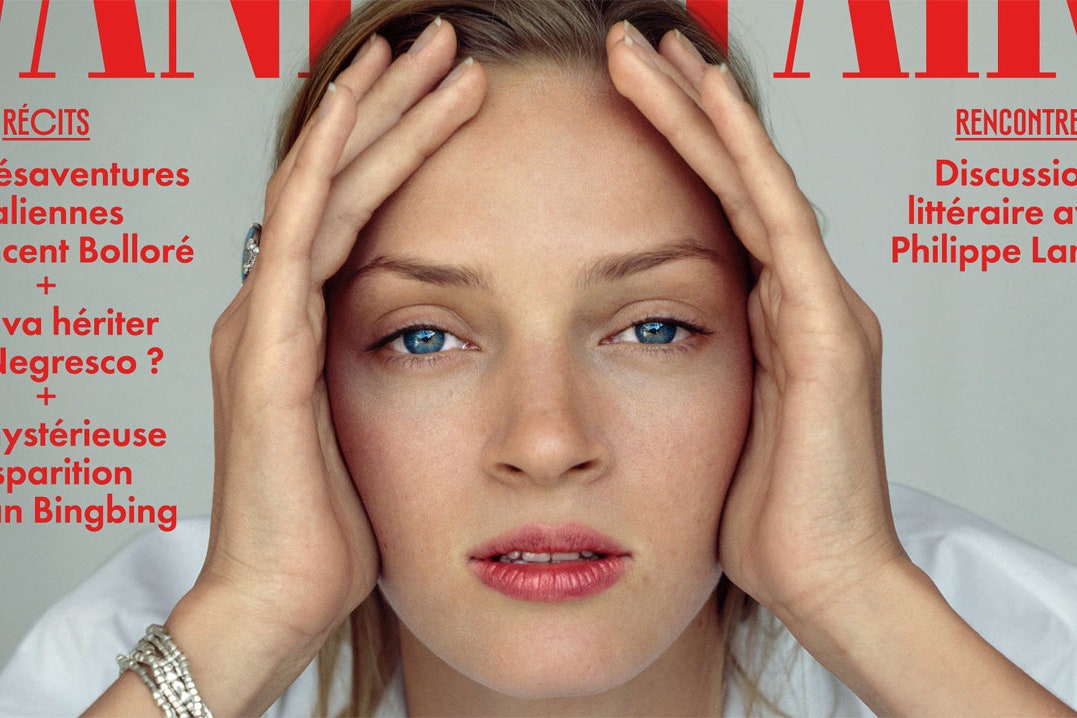 Ce mois-ci, en couverture de « Vanity Fair » : Uma Thurman, actrice iconique