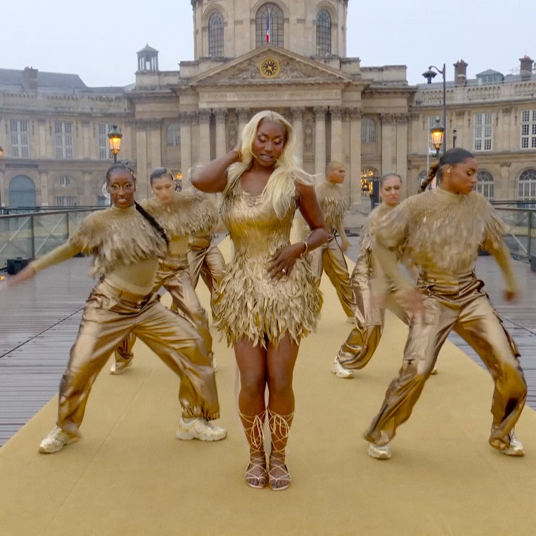 アヤ・ナカムラ、パリオリンピック開会式/Aya Nakamura performs during the opening ceremony of Paris 2024 Olympics Paris, France - July 26, 2024.