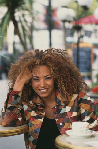 Mel B's Natural Hair