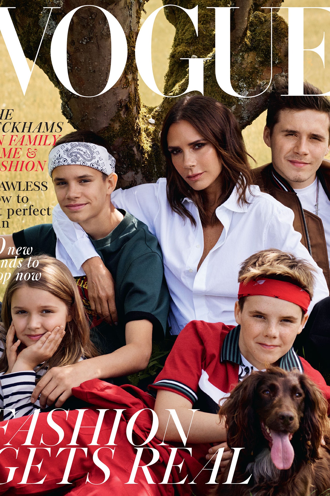 Image may contain Victoria Beckham Cruz Beckham Human Person Magazine and Kevin Connolly
