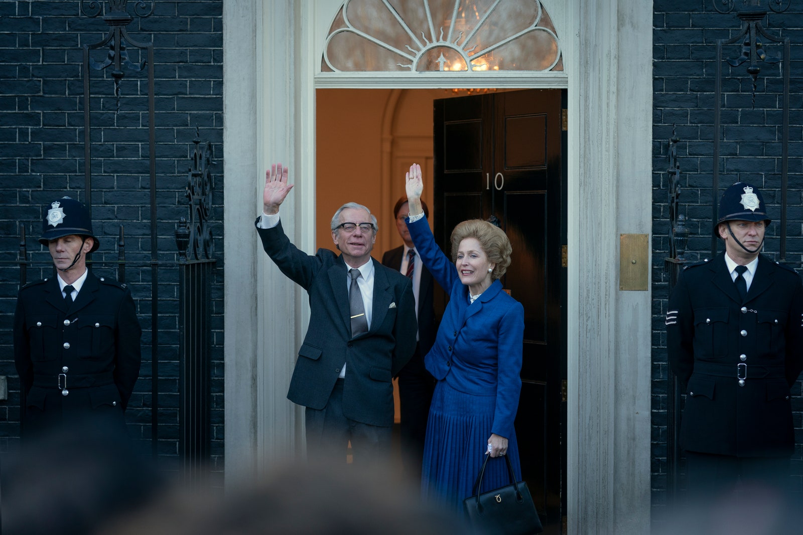 Gillian Anderson as Margaret Thatcher