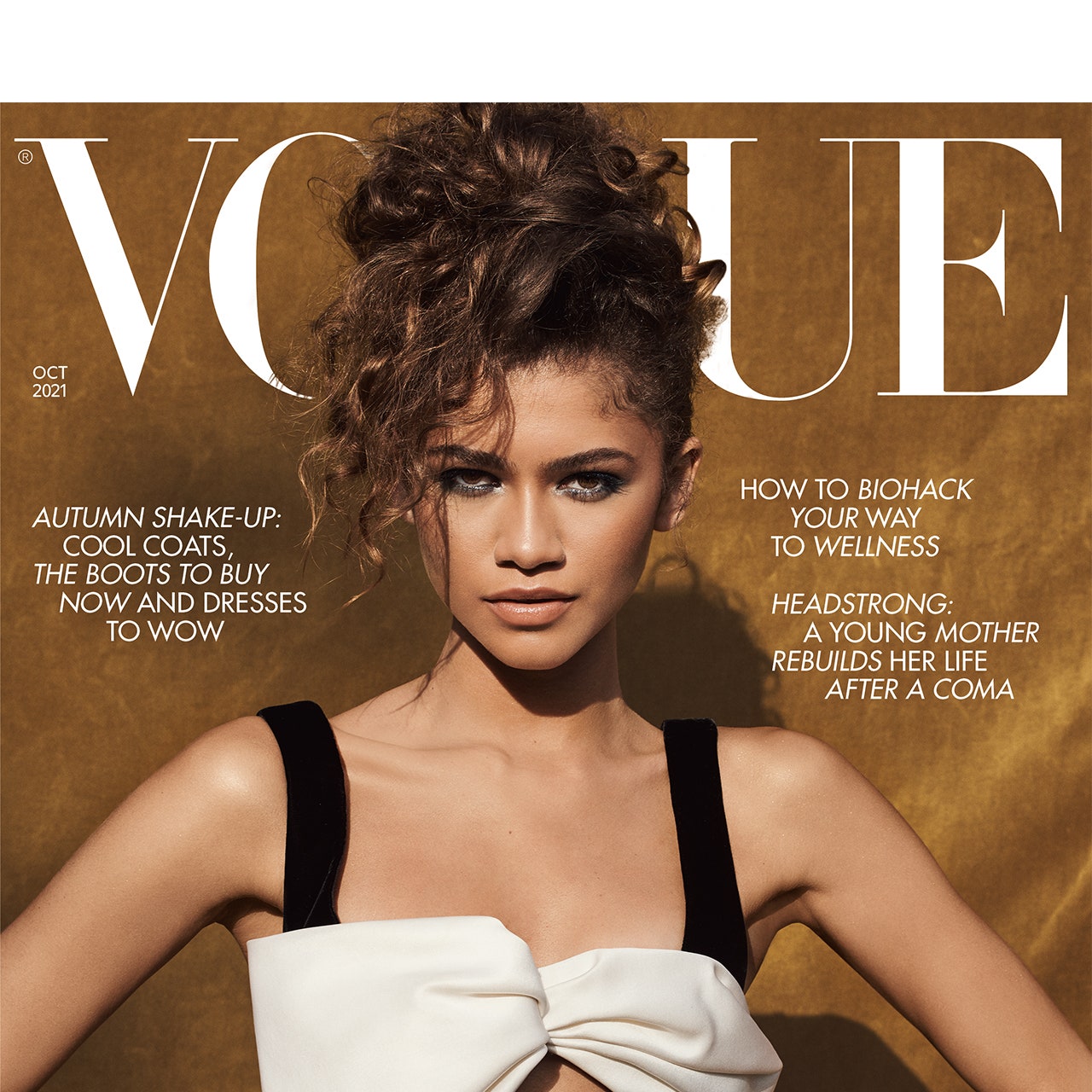 Zendaya Is British Vogue’s October 2021 Cover Star