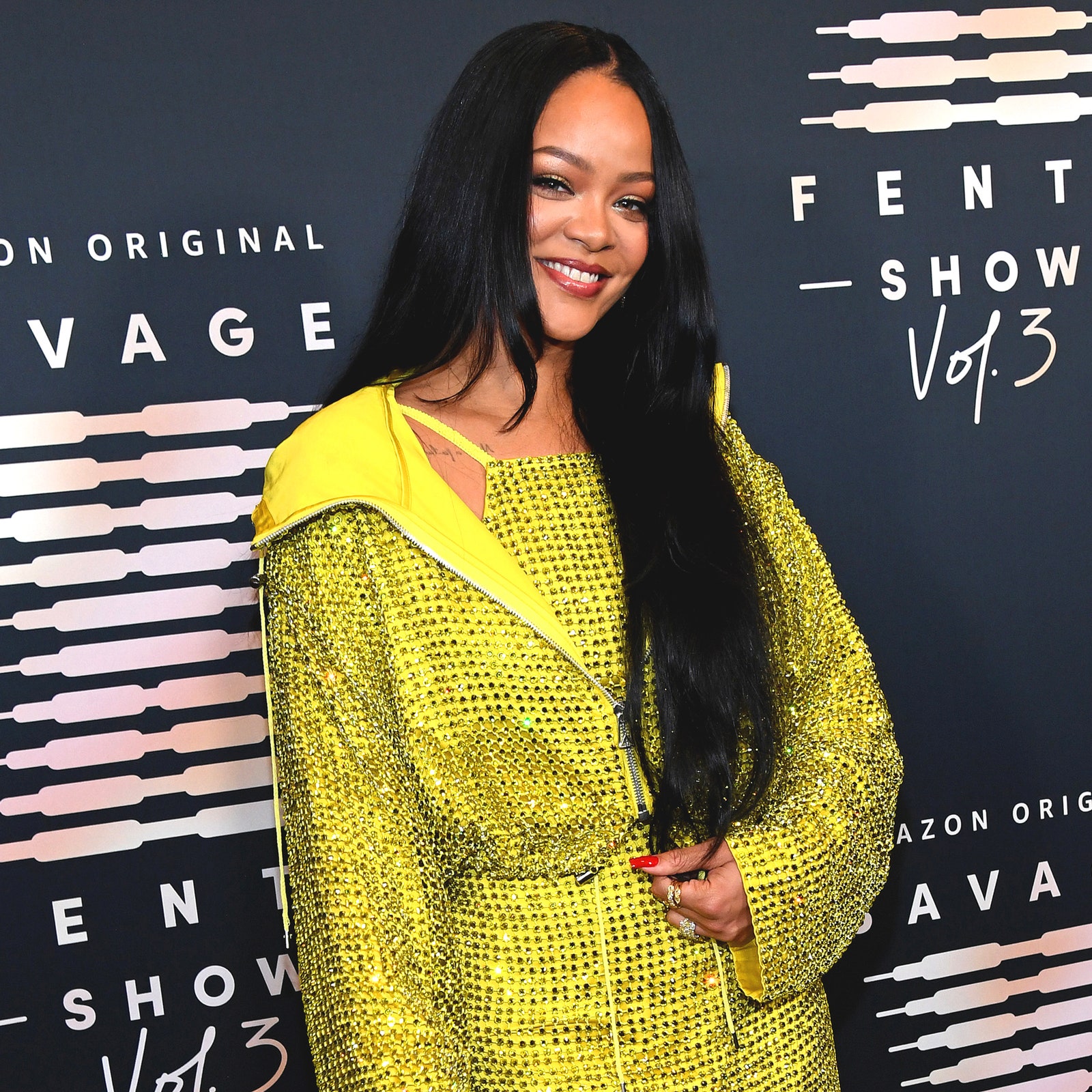 Rihanna Celebrates Savage X Fenty In Custom Bottega