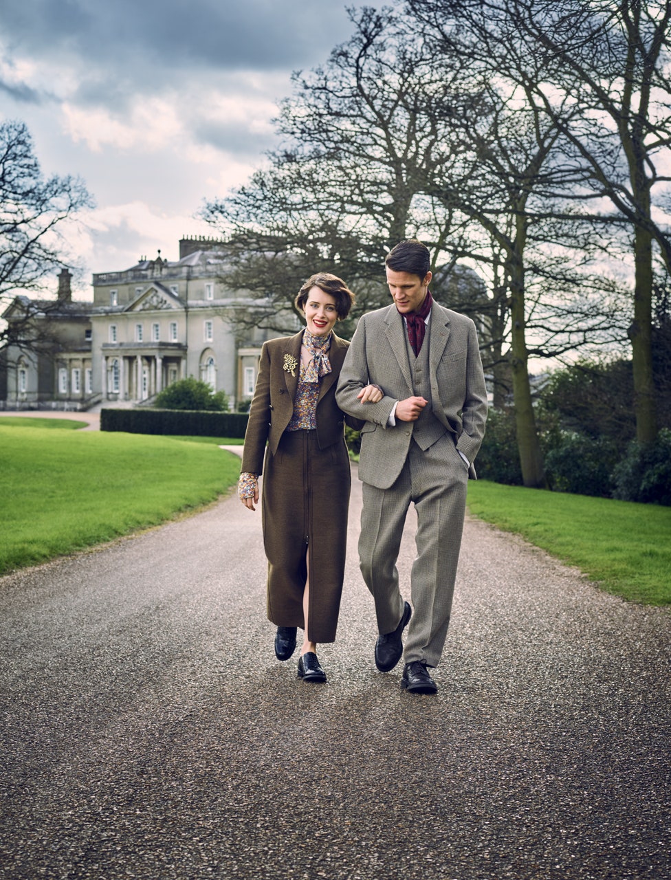 When Vogue Dressed The Original Cast Of The Crown In 40sInspired Haute Couture