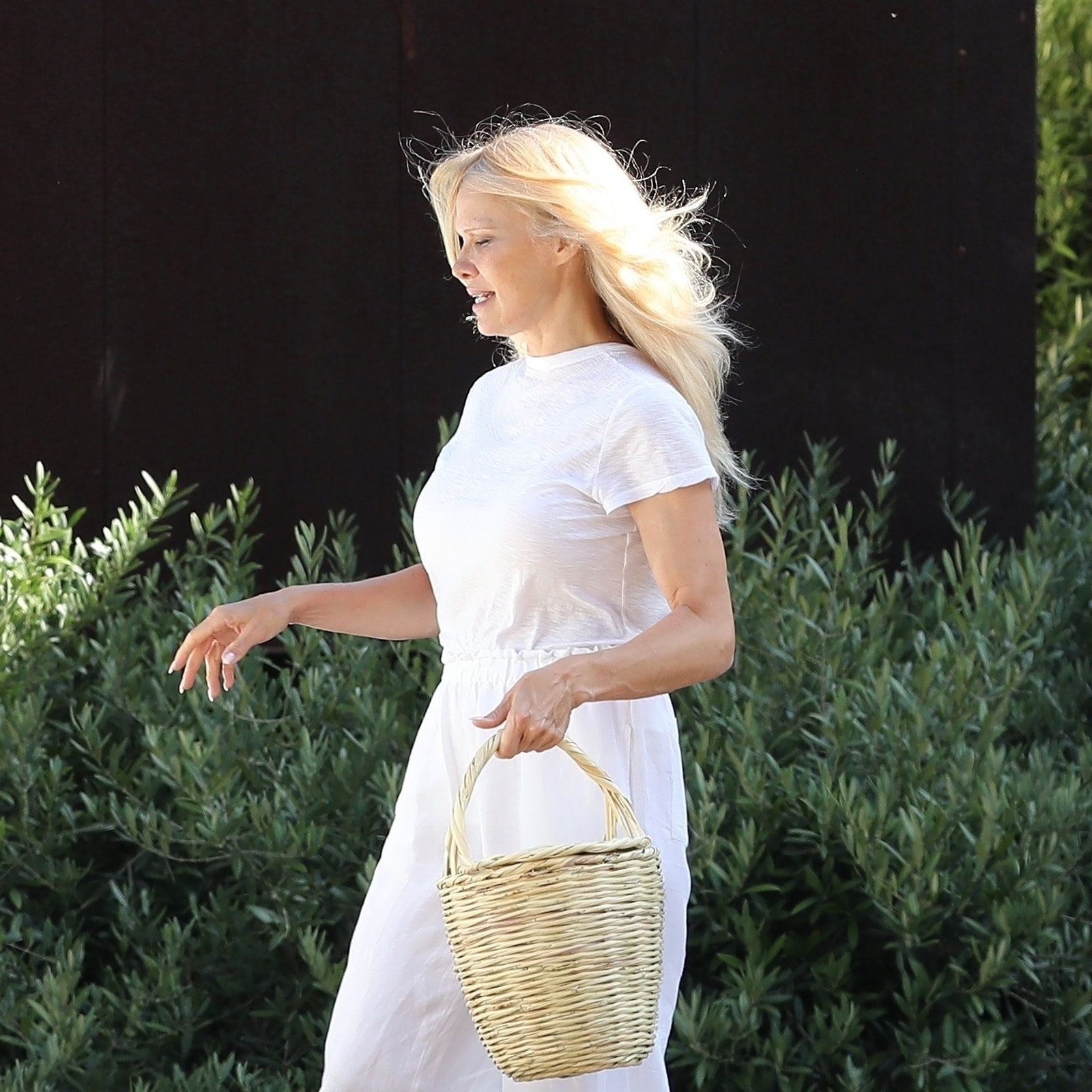 Pamela Anderson Swaps Summer Flats For Balenciaga’s Controversial Take On Crocs