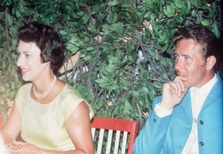 Princess Margaret and Antony ArmstrongJones on their honeymoon in the West Indies.