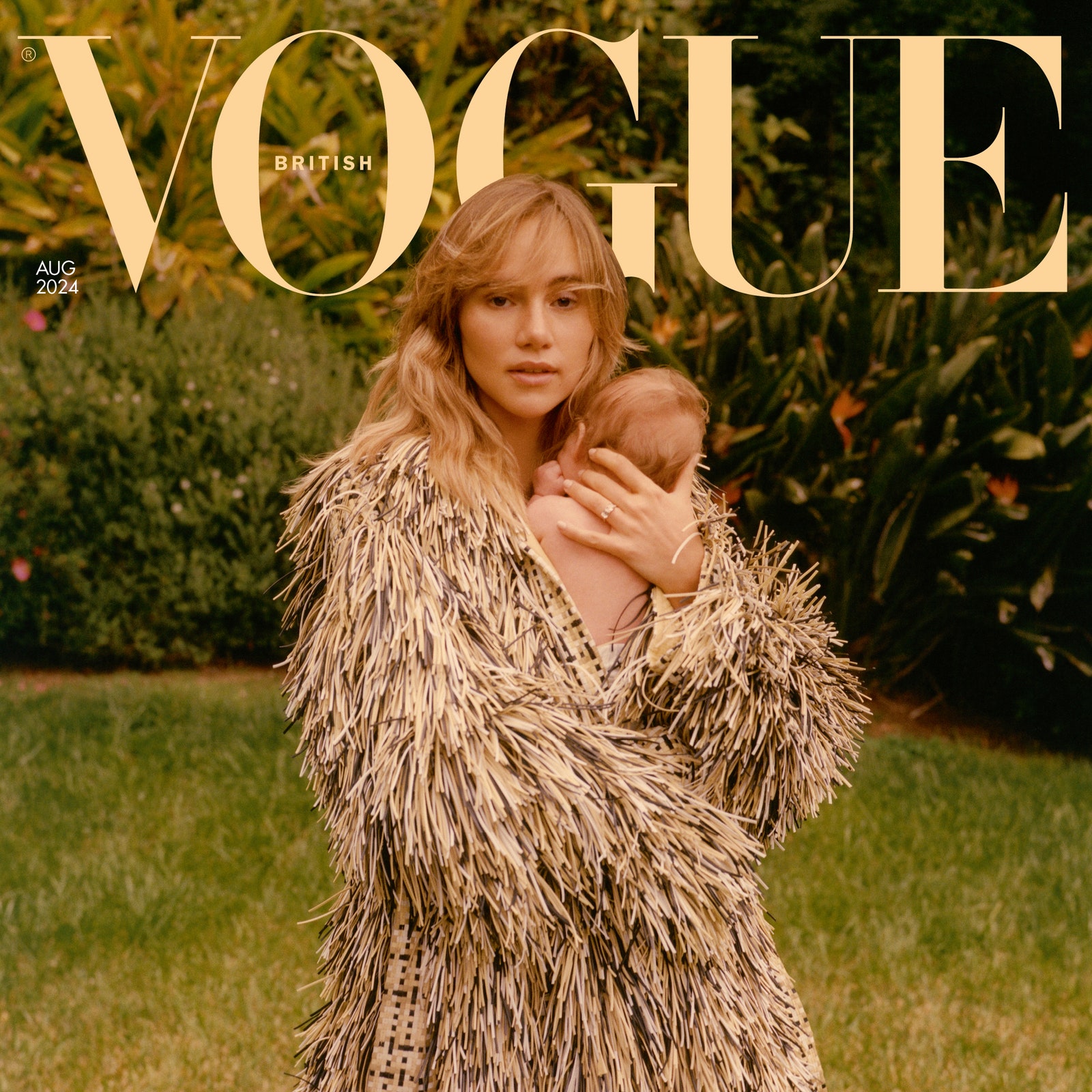 Suki Waterhouse &#8211; And Her Baby Daughter &#8211; Are British Vogue’s August 2024 Cover Stars