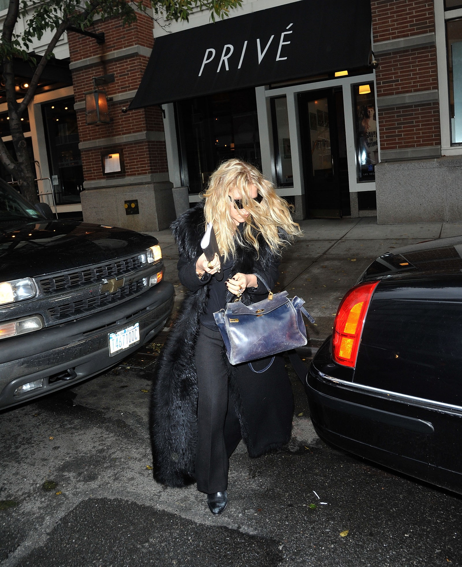 MaryKate Olsen is seen leaving Prive Salon in SoHo on November 8 2010 in New York City.