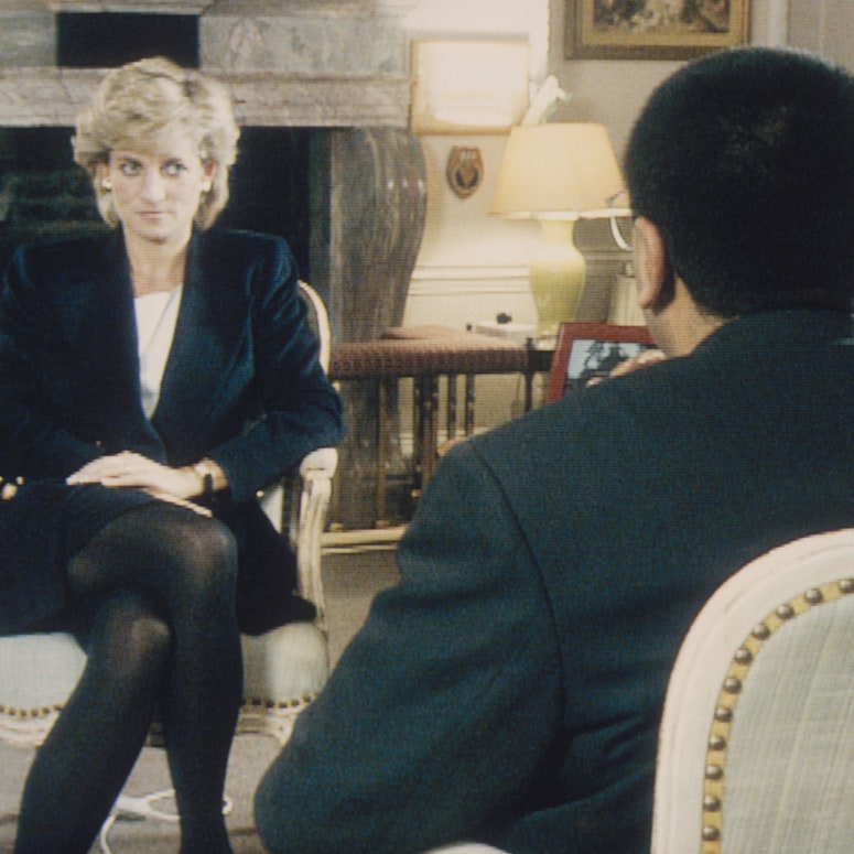 Prinzessin Diana im BBC-Interview mit Martin Bashir im Kensingtton Palace