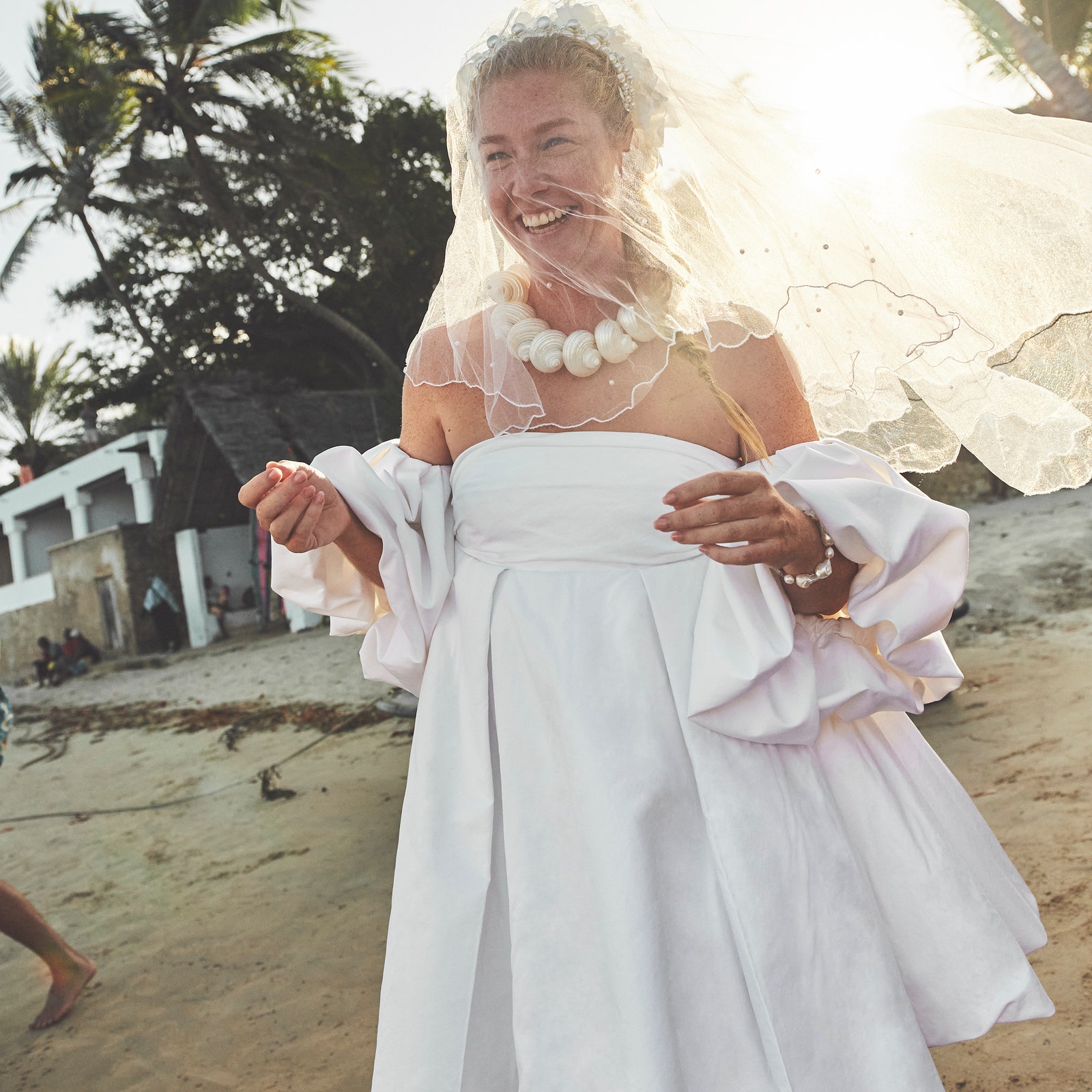 So paradiesisch war die Hochzeit der Designerin Marloes Hoedeman auf der Insel Lamu