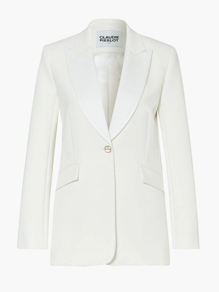 Minimalistische Mode Blazer weiss Claudie Pierlot