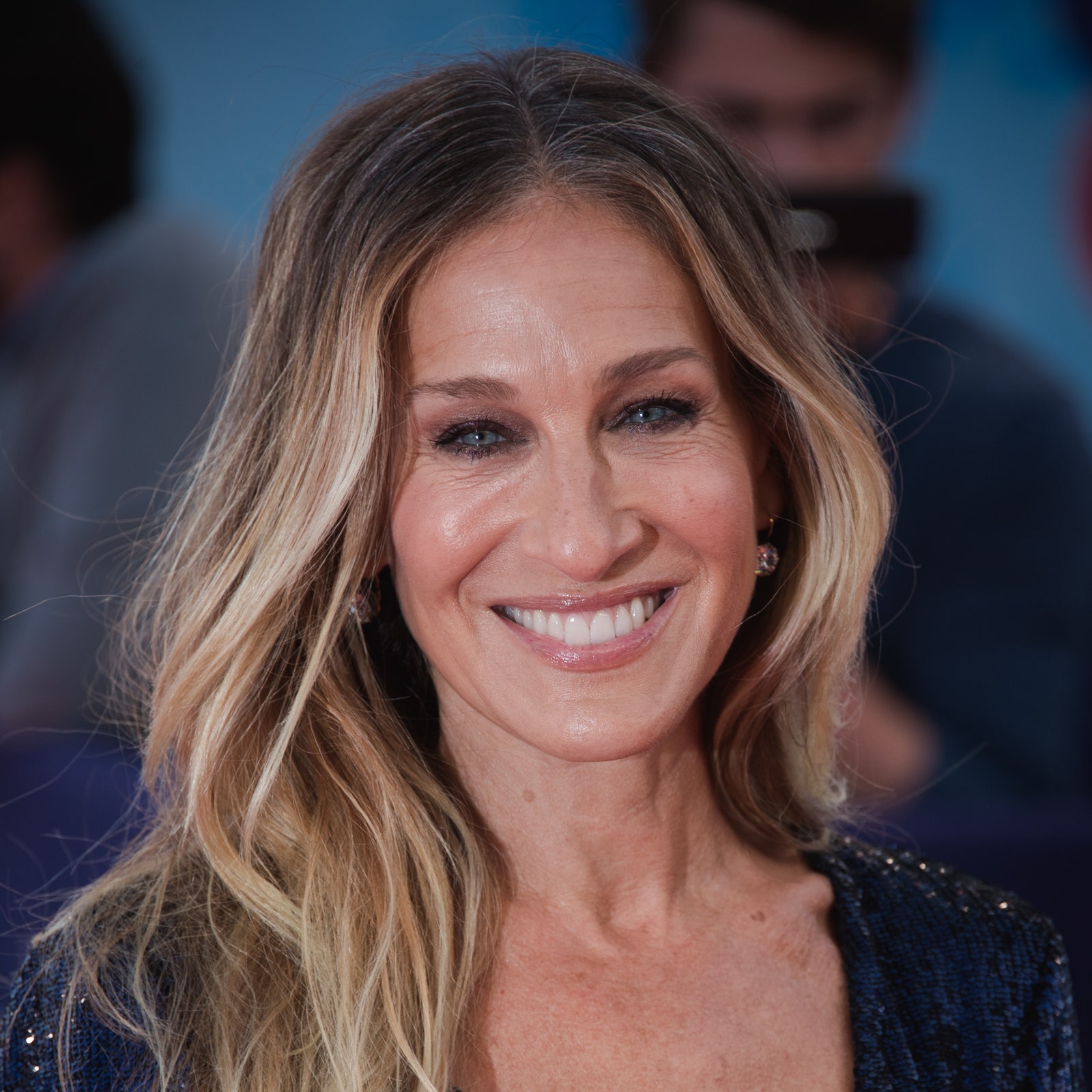 Sarah Jessica Parker verlieh ihrem Alltagsoutfit mit Mary Janes einen besonderen Touch