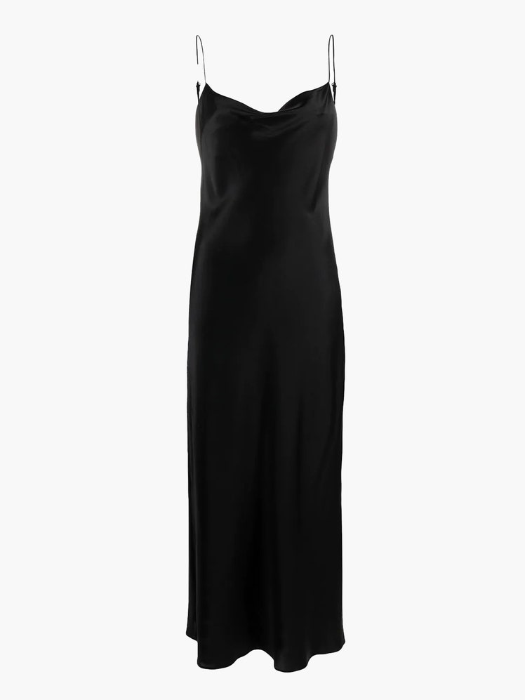 Minimalistische Mode Kleid schwarz Dorothee Schumacher