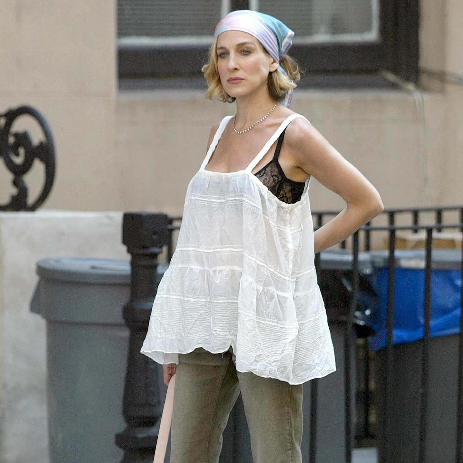 So stylen Sie die Caprihose wie Carrie Bradshaw in "Sex and the City"