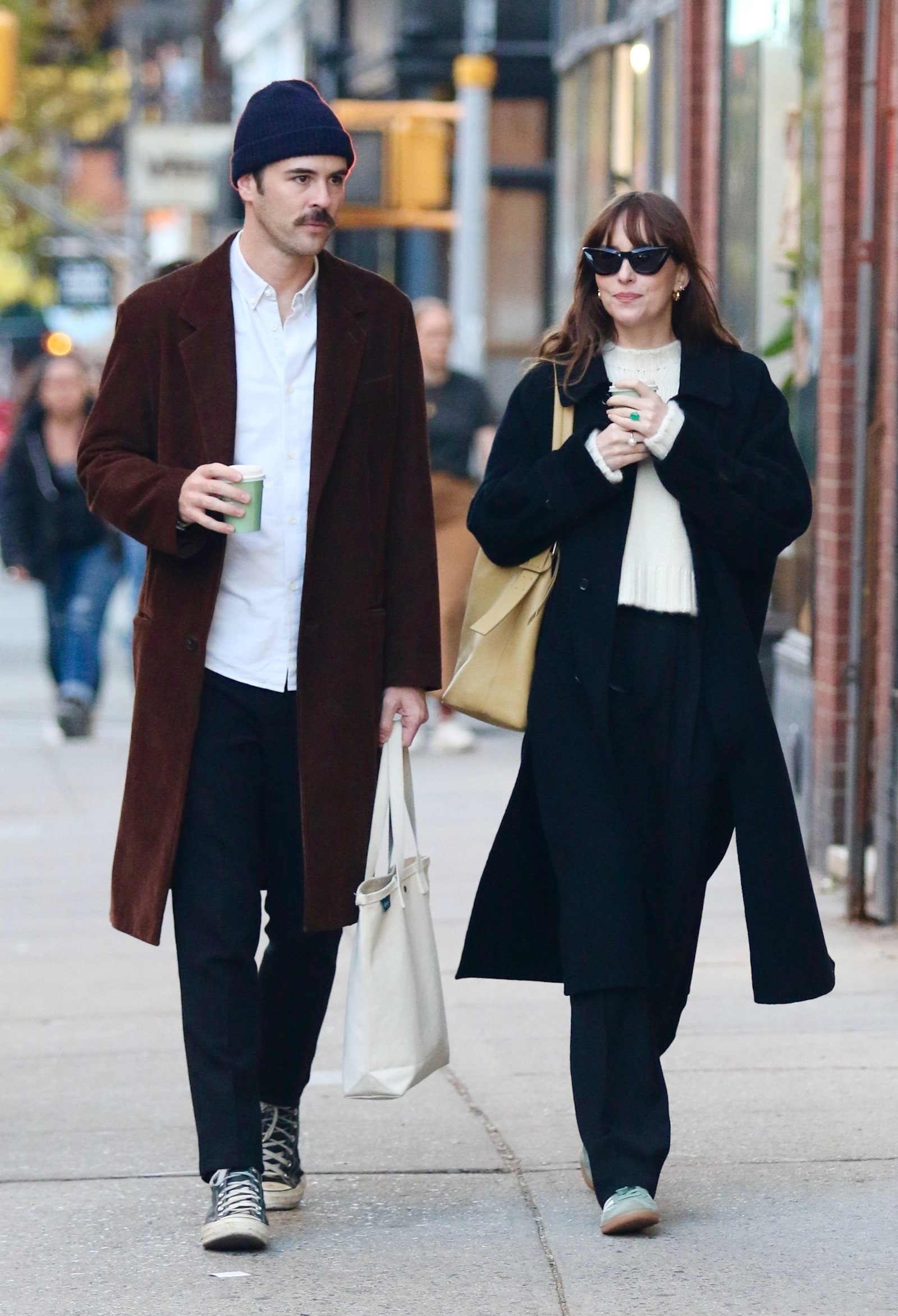 Dakota Johnson in West Village