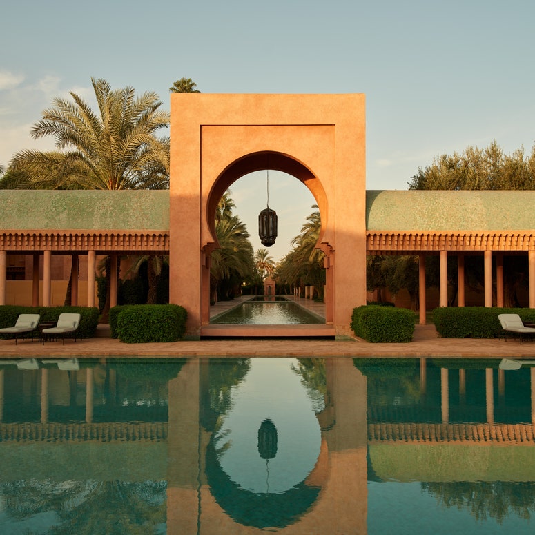 Marrakesch, Reisen, Urlaub, Hotel, Pool