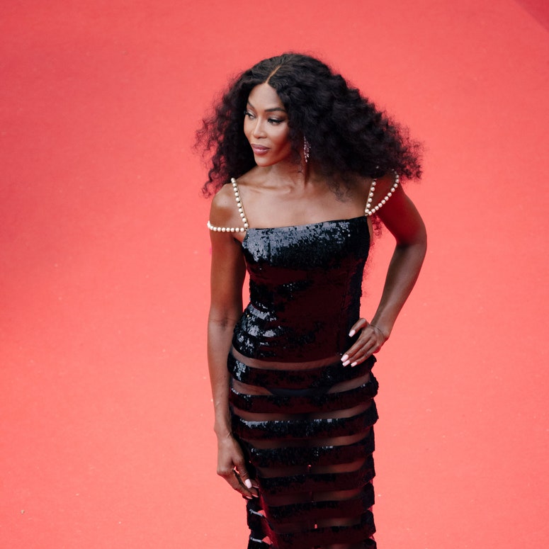 CANNES, FRANCE - MAY 15: (EDITORS NOTE : Image has been digitally retouched) Naomi Campbell attends the "Furiosa: A Mad Max Saga" (Furiosa: Une Saga Mad Max) Red Carpet at the 77th annual Cannes Film Festival at Palais des Festivals on May 15, 2024 in Cannes, France. (Photo by Francois G. Durand/Getty Images)