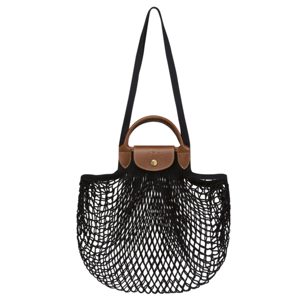 Handtasche quotLe Pliage Filetquot in Schwarz von Longchamp um 100 Euro.