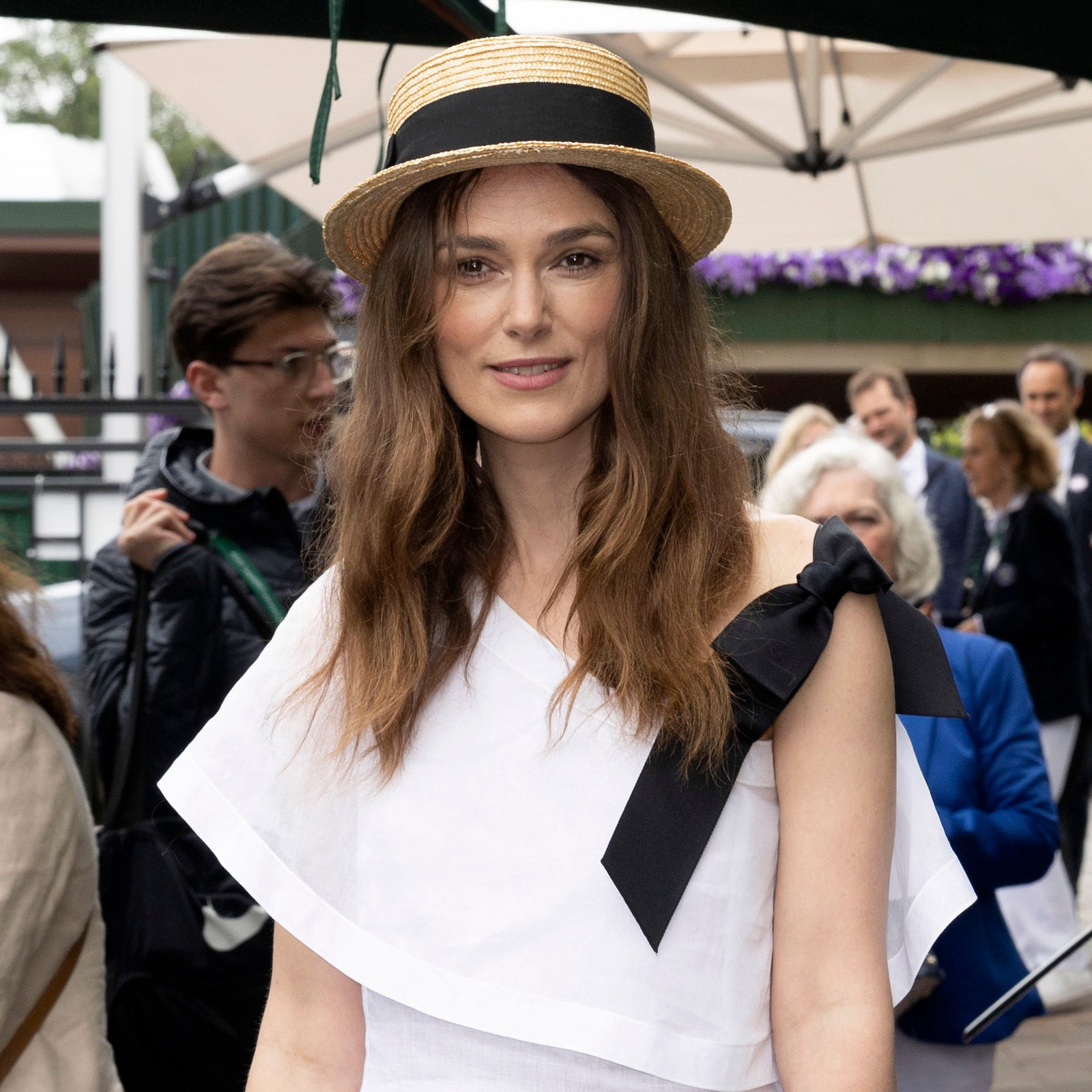 Keira Knightley: In Wimbledon trug sie den perfekten Sommerlook von Chanel