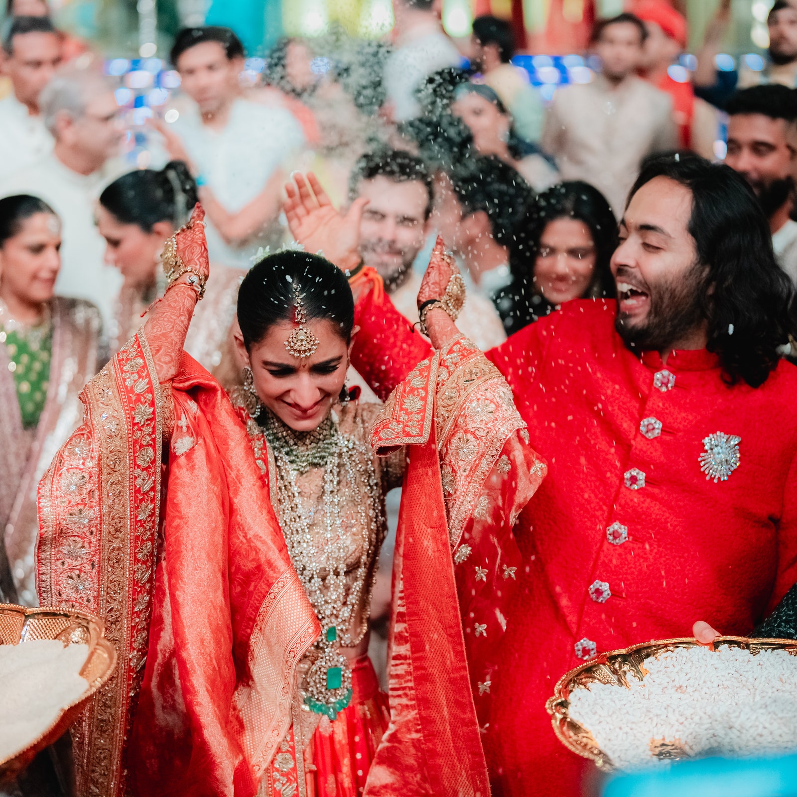 Die Hochzeit des Jahres? Exklusive Einblicke in die Feier von Anant Ambani und Radhika Merchant in Mumbai