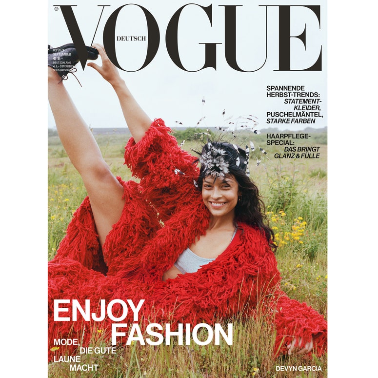 Vogue im September: Devyn Garcia auf dem Cover