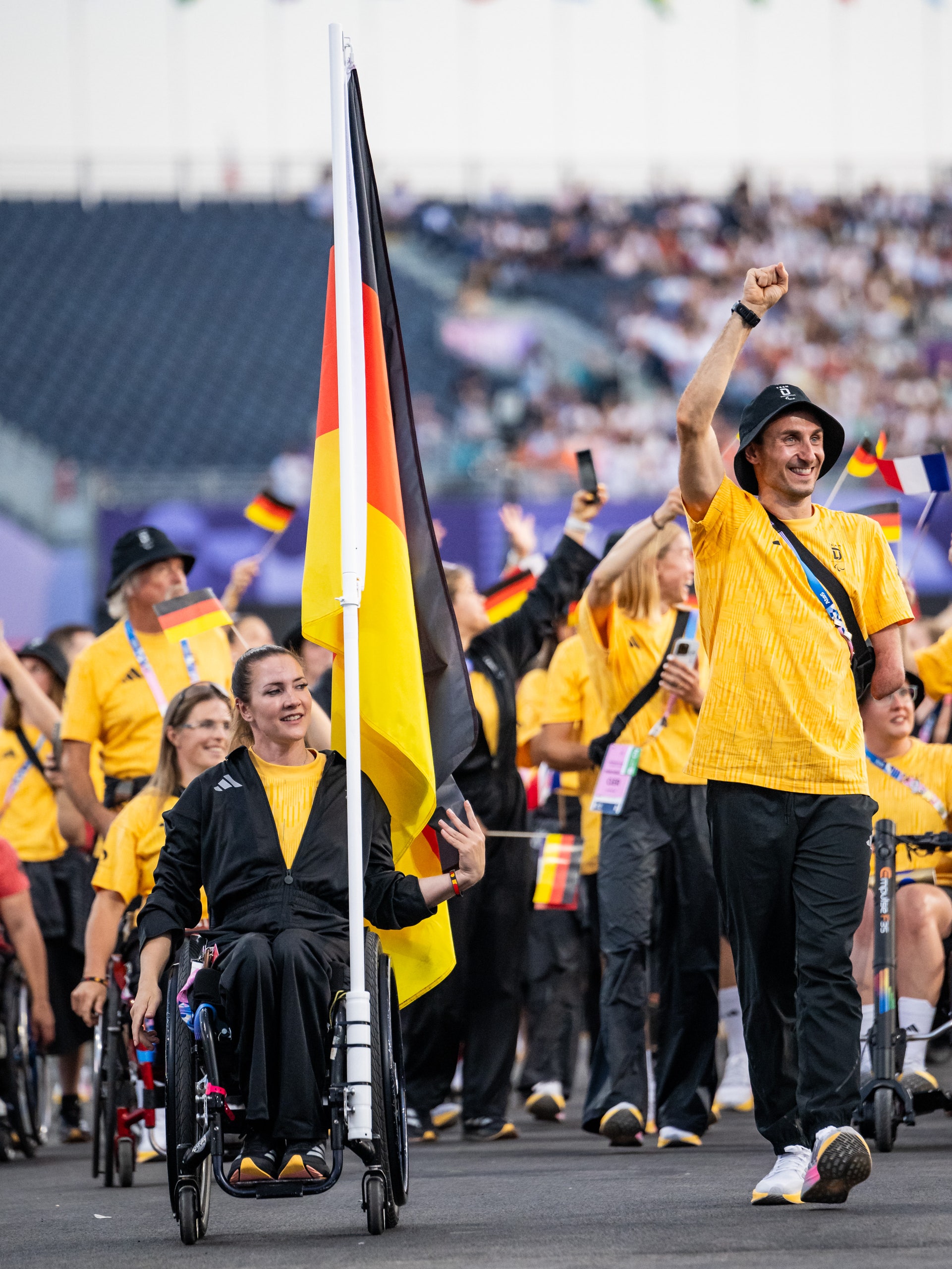 Opening Ceremony Paralympics Paris 2024 Team Deutschland