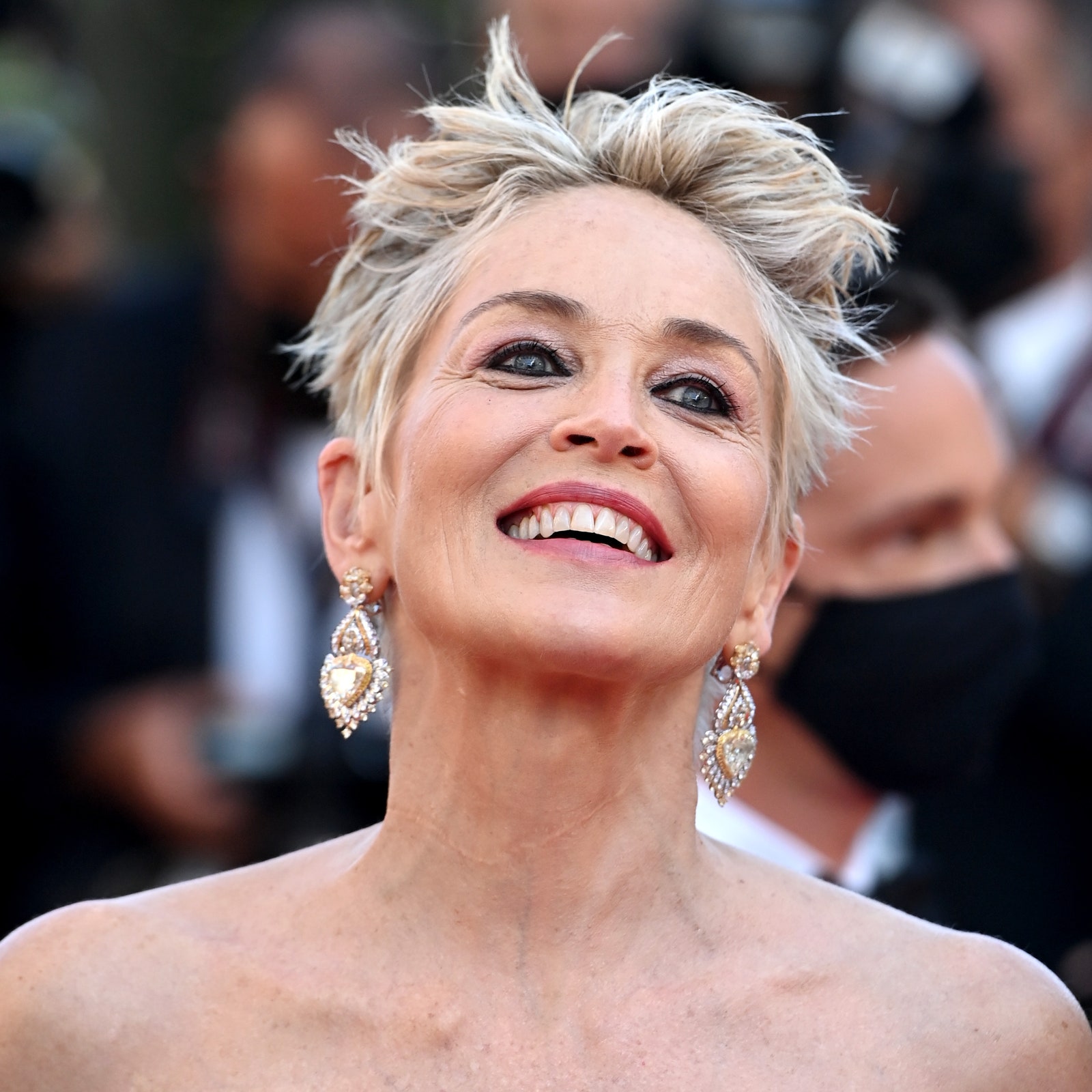 Todavía quedaba un vestido impresionante por llegar al Festival de Cannes (y lo llevaba Sharon Stone)