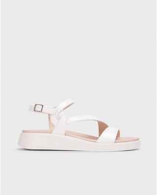 Sandalias blancas con plataforma ‘Margarita de Wonders